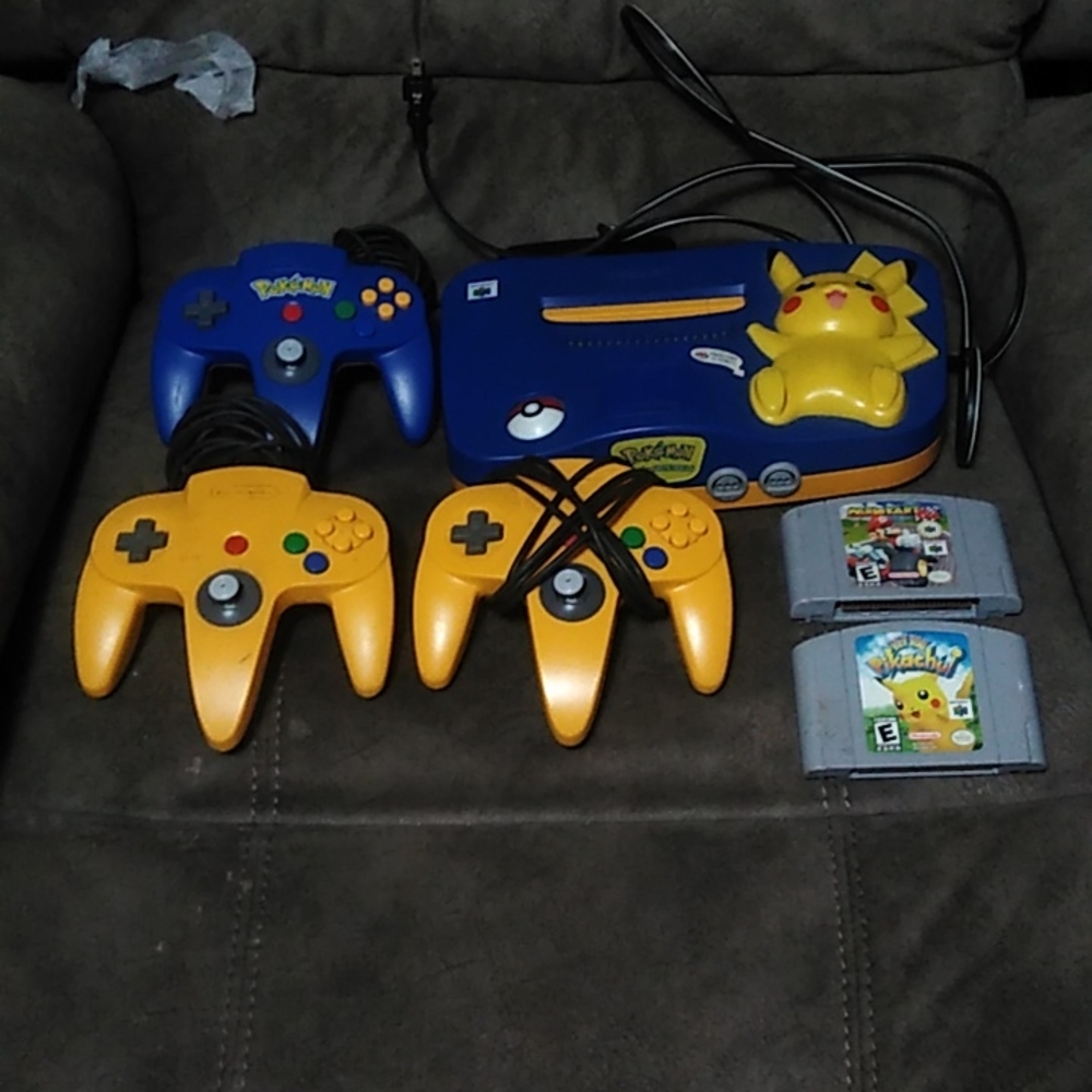 Pokémon Nintendo 64 console